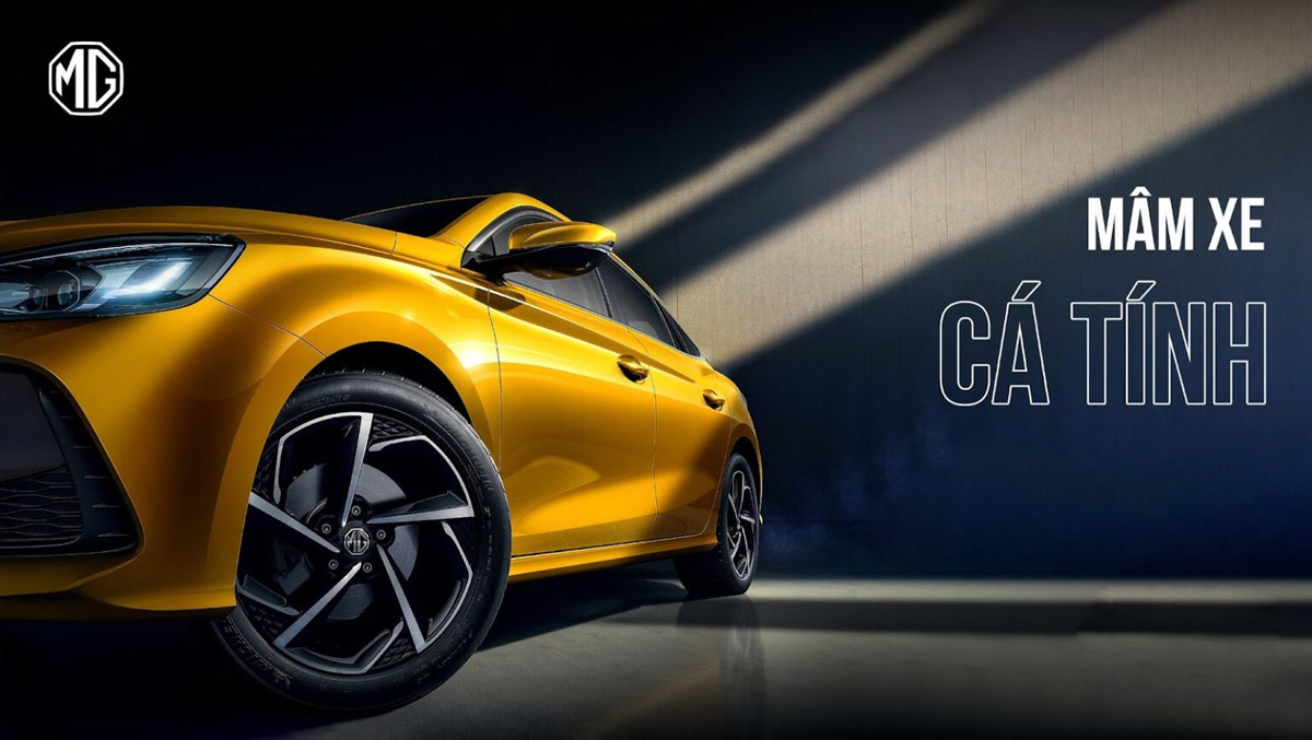 MG5 nổi bật với thiết kế coupe thể thao, mang lại vẻ ngoài trẻ trung và đầy năng động.