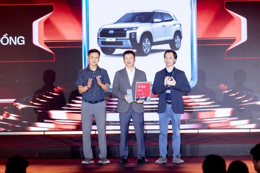 Hyundai Creta nhận giải xe gia đình hạng dưới 600 triệu đồng tại Car Choice Awards 2026